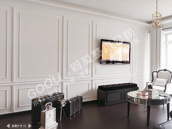 整木定制電視背景墻—大氣、美觀、自然