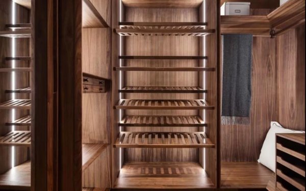 黑胡桃木本色自然，東方焦墨山水畫的意境